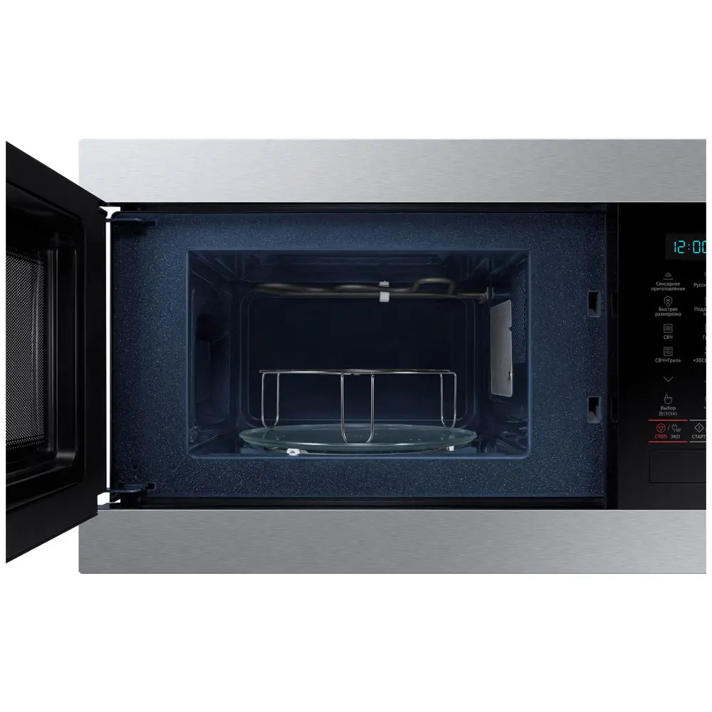 Фото 8 Встраиваемая микроволновая печь Samsung MG22M8074CT 22 л 59.5x38x32 см цвет черный, нержавеющая сталь Фото 8 Встраиваемая микроволновая печь Samsung MG22M8074CT 22 л 59.5x38x32 см цвет черный, нержавеющая сталь