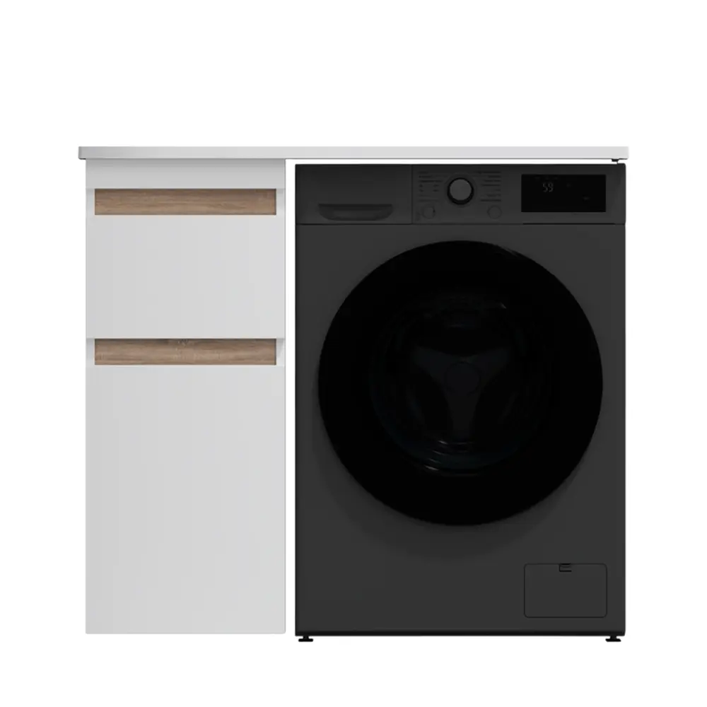 Фото Тумба для стиральной машины напольная Am.pm Brava M88FSX0402WG, 40 см, белый глянец Фото Тумба для стиральной машины напольная Am.pm Brava M88FSX0402WG, 40 см, белый глянец