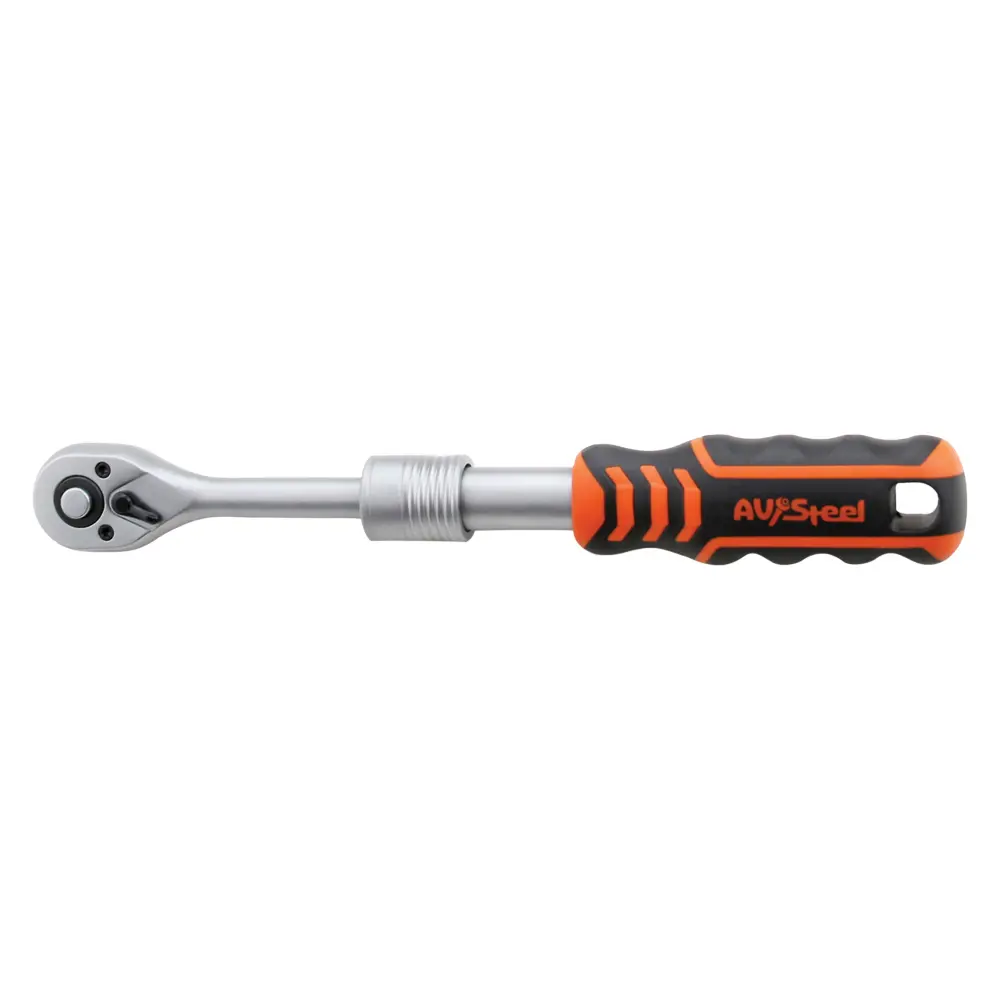 Фото 2 Ключ трещотка Av Steel AV-508670 1/4 дюйма 225 мм 72 зубца Фото 2 Ключ трещотка Av Steel AV-508670 1/4 дюйма 225 мм 72 зубца