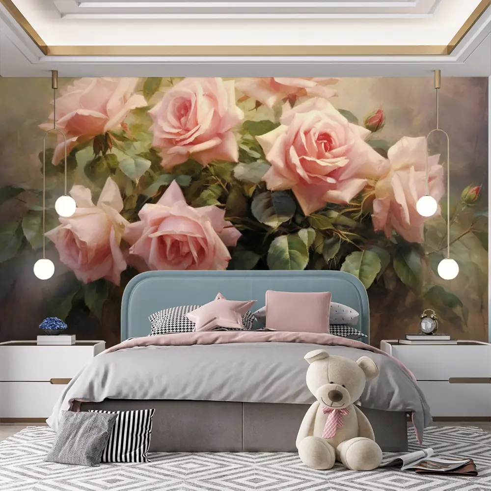 Фото 8 Фотообои флизелиновые Urban Style Розовый букет UST7815, 300x200 см Фото 8 Фотообои флизелиновые Urban Style Розовый букет UST7815, 300x200 см