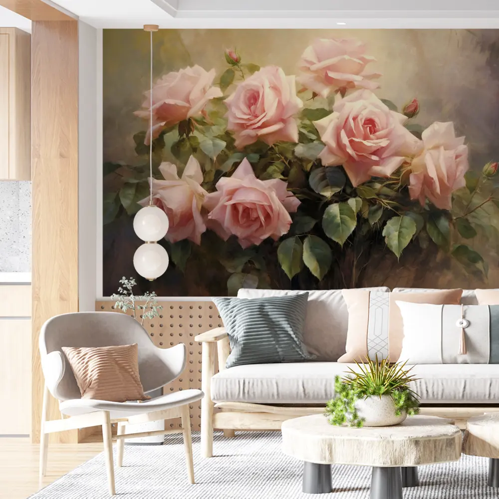 Фото 16 Фотообои флизелиновые Urban Style Розовый букет UST7815, 300x200 см Фото 16 Фотообои флизелиновые Urban Style Розовый букет UST7815, 300x200 см