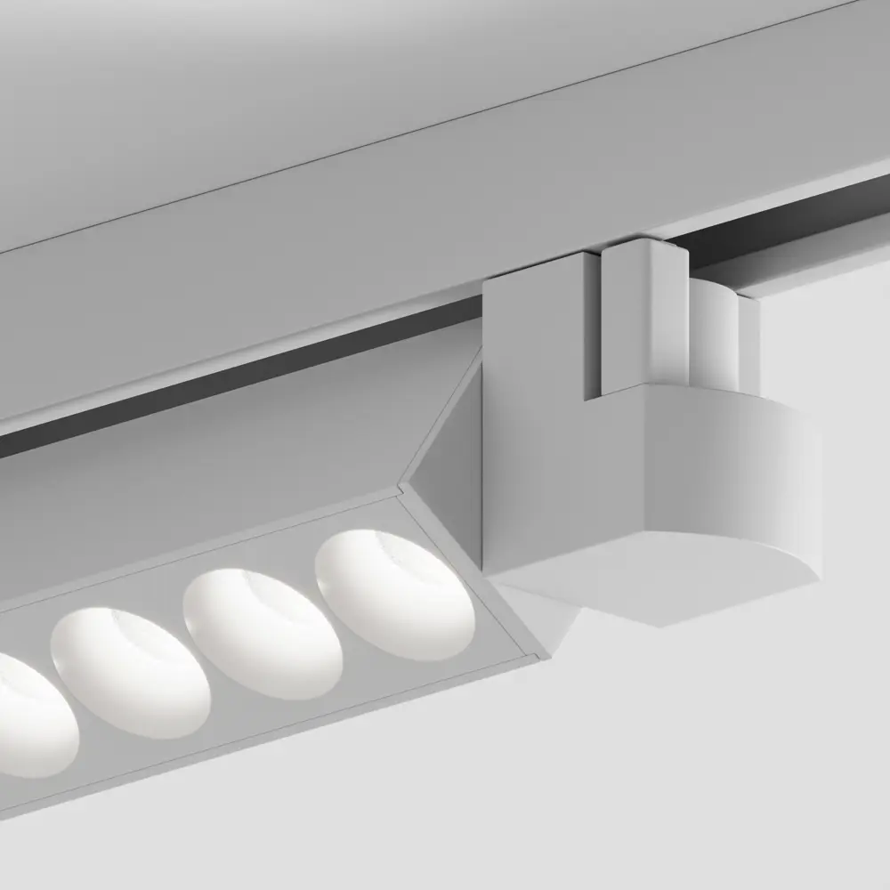 Фото 3 Трековый светильник линейный светодиодный Hesby lighting Hsbl_0047 10 Вт однофазный нейтральный белый свет цвет белый