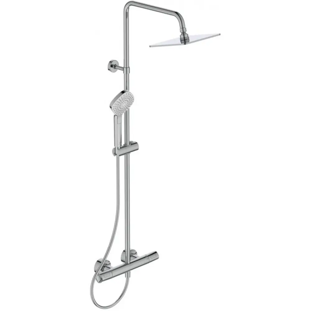Фото Душевая система Ideal Standard A7240AA 2 режима цвет хромированный Фото Душевая система Ideal Standard A7240AA 2 режима цвет хромированный
