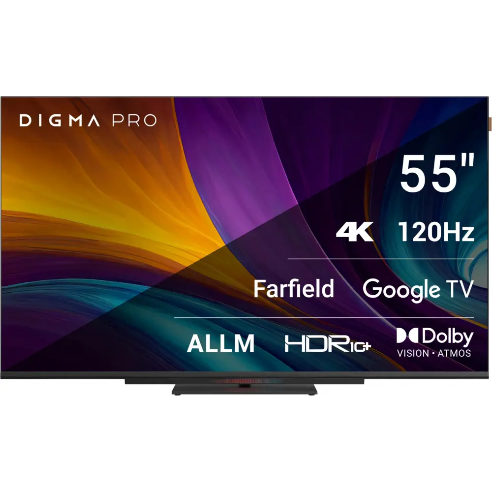 Фото Телевизор Digma Pro UHD 55C LED 4K Ultra HD 55" 140 см цвет черный