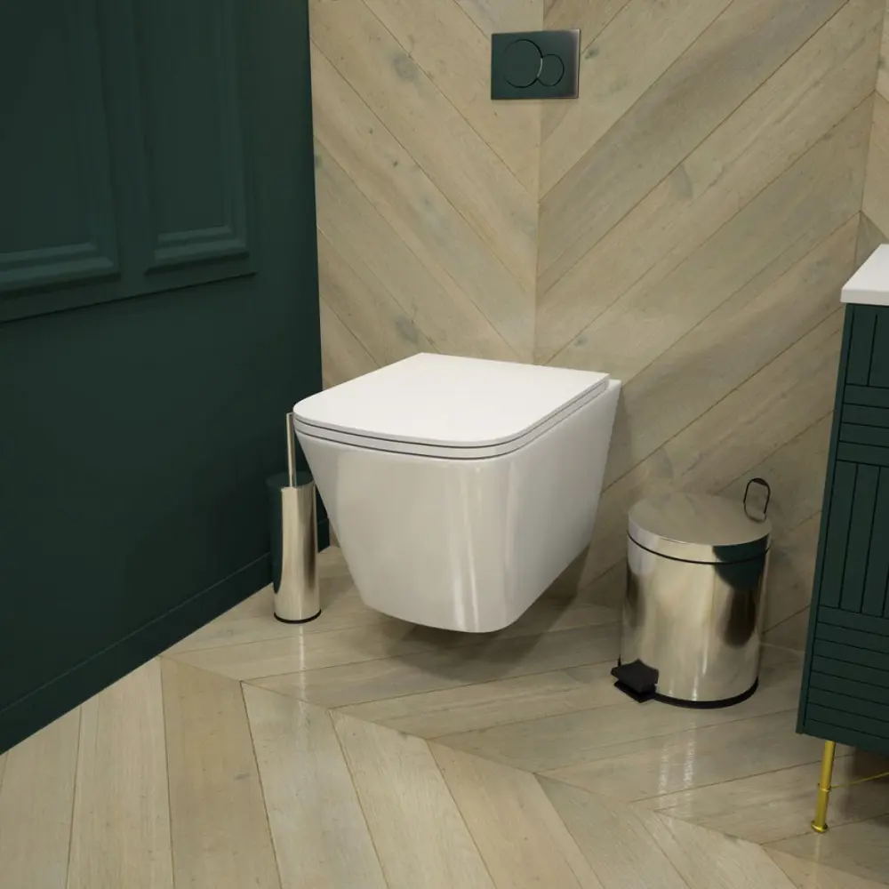 Фото 5 Комплект инсталляция и унитаз подвесной GROHE Rapid SL GH 39195001 безободковый, цвет белый Фото 5 Комплект инсталляция и унитаз подвесной GROHE Rapid SL GH 39195001 безободковый, цвет белый