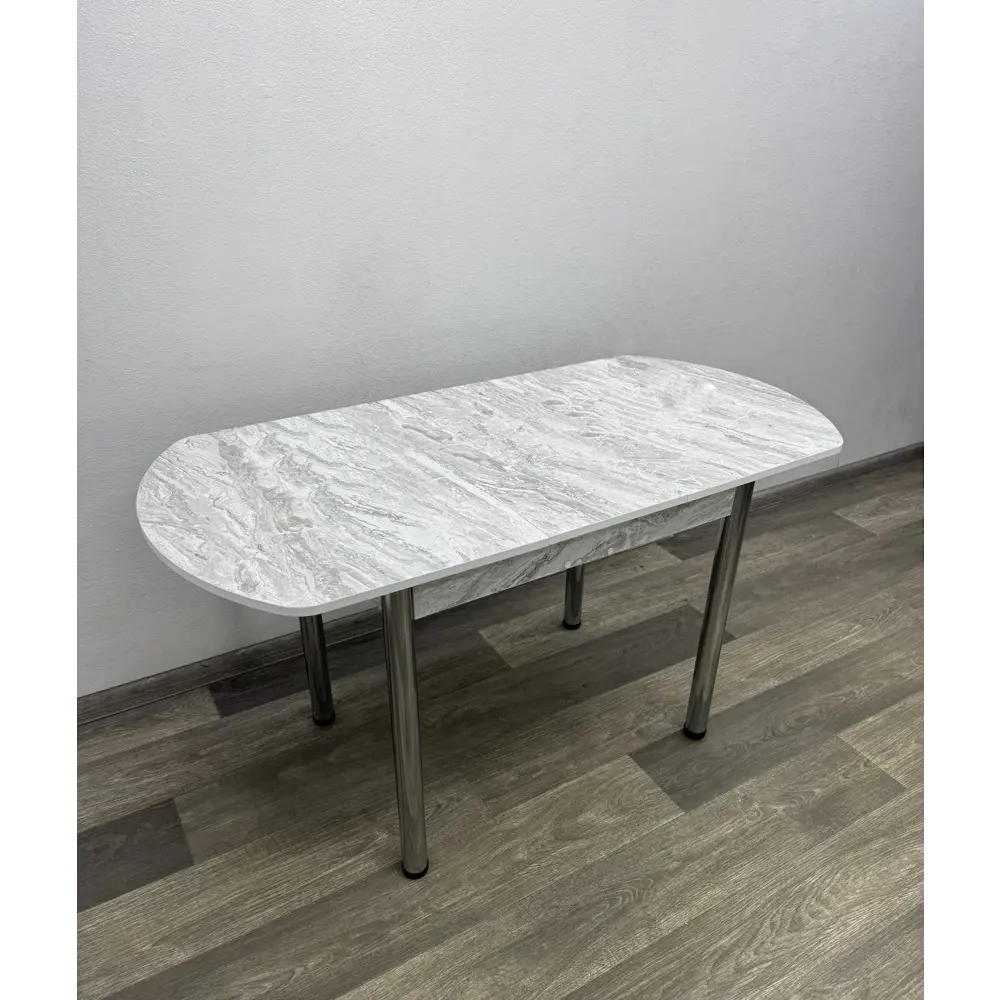 Фото 3 Кухонный стол прямоугольный Solarius Бриз 109x68 см ЛДСП цвет хром/серебристый/серый Фото 3 Кухонный стол прямоугольный Solarius Бриз 109x68 см ЛДСП цвет хром/серебристый/серый