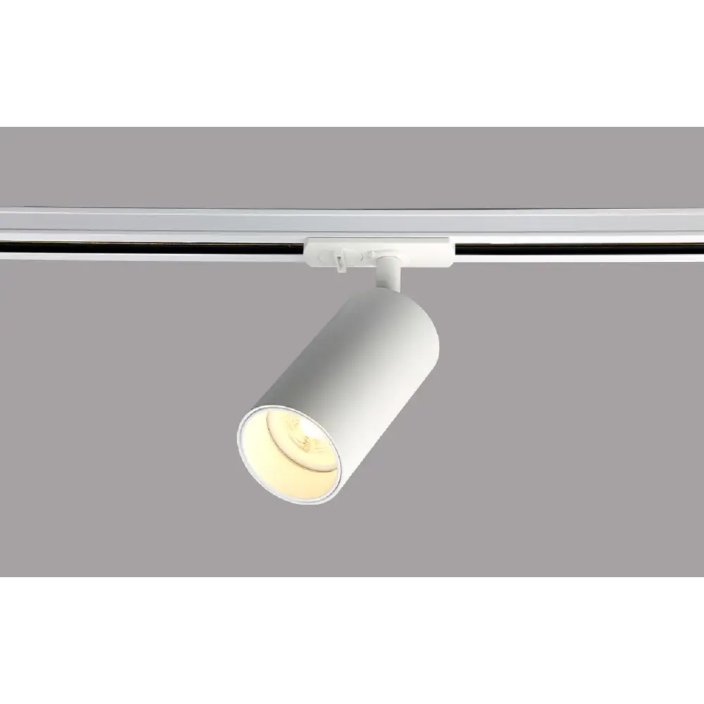 Фото 3 Трековый светильник спот под лампу Gu10 Crystal Lux Clt 0.31 013 wh-wh однофазный цвет белый Фото 3 Трековый светильник спот под лампу Gu10 Crystal Lux Clt 0.31 013 wh-wh однофазный цвет белый