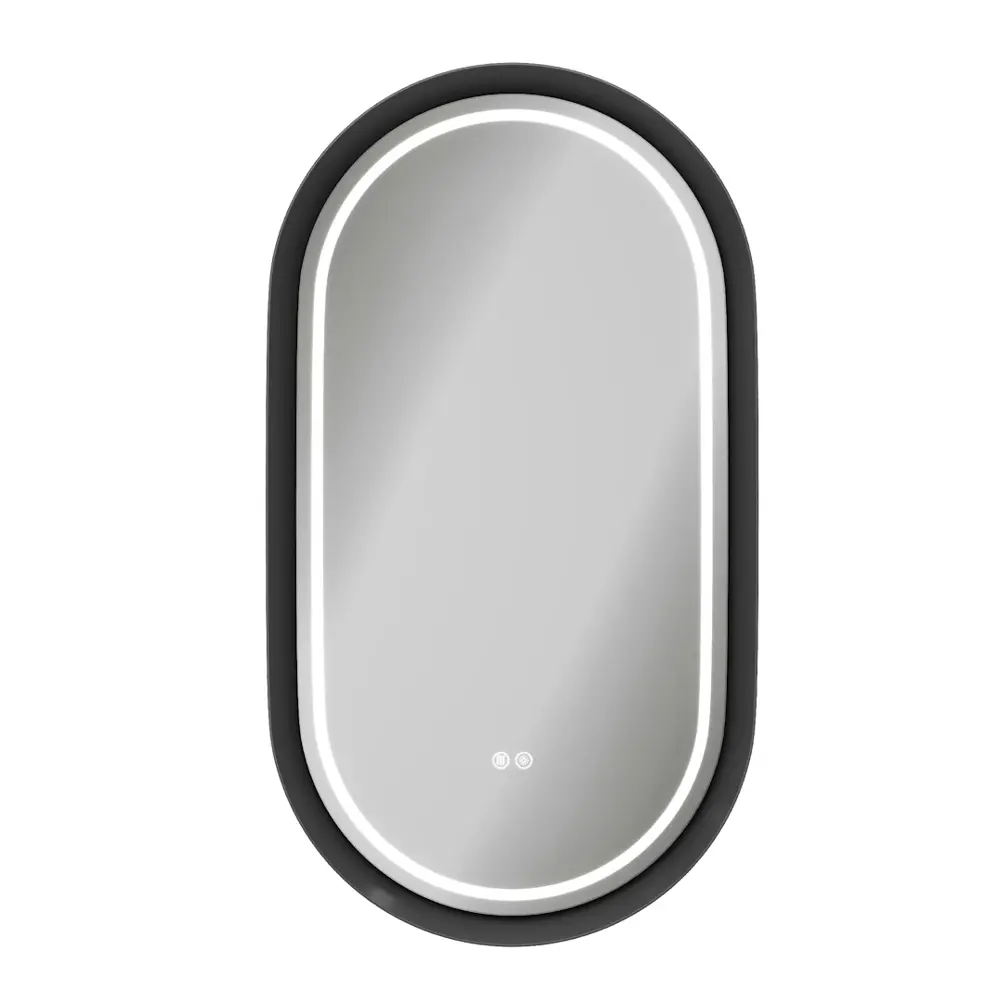 Фото 16 Зеркало для ванной Teymi Iva Magic Black T20622 50x90 с подсветкой LED сенсор антипар Фото 16 Зеркало для ванной Teymi Iva Magic Black T20622 50x90 с подсветкой LED сенсор антипар