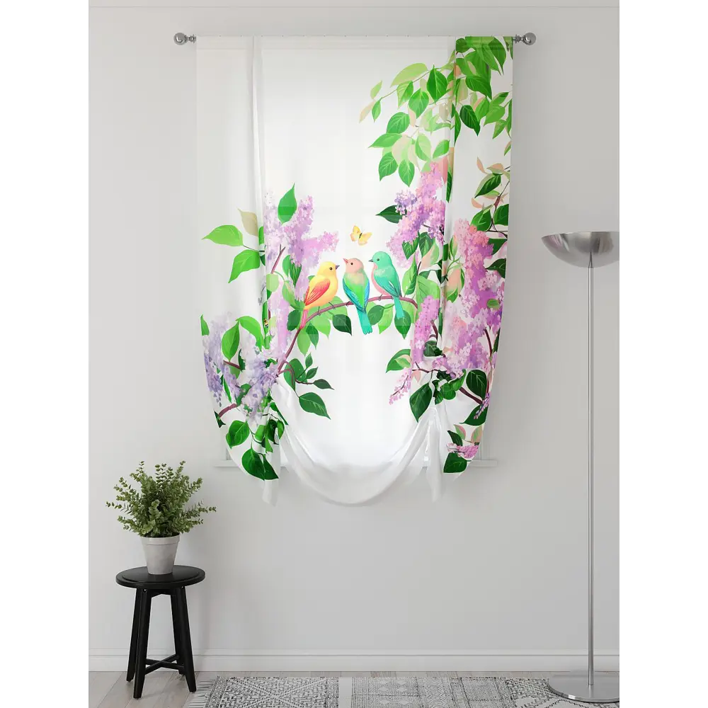 Фото Тюль Comfy Way 150x200 см 2 шт Фартос 103 CW514103-200 цвет белый Фото Тюль Comfy Way 150x200 см 2 шт Фартос 103 CW514103-200 цвет белый