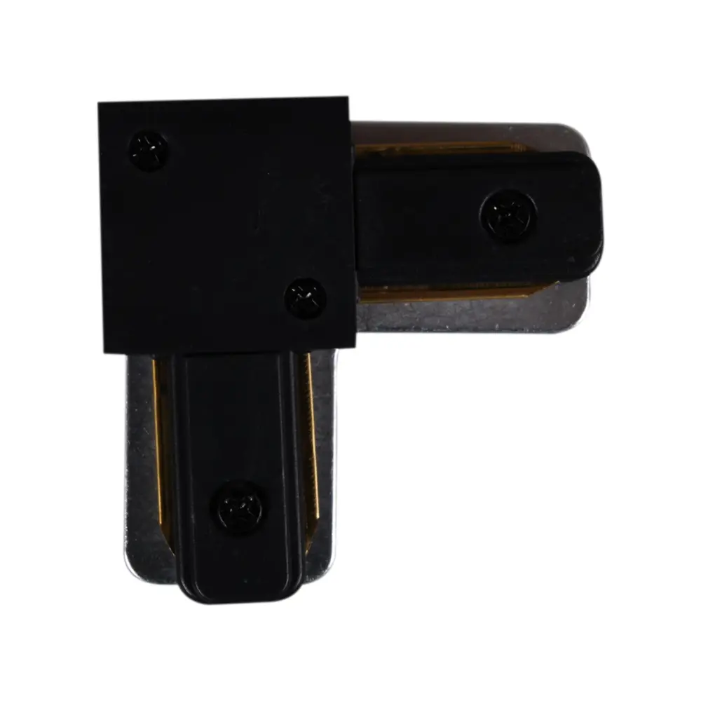 Фото Коннектор Reluce Rl 06038 corner connector bk угловой жесткий для соединения трековых шинопроводов накладной однофазный цвет черный Фото Коннектор Reluce Rl 06038 corner connector bk угловой жесткий для соединения трековых шинопроводов накладной однофазный цвет черный