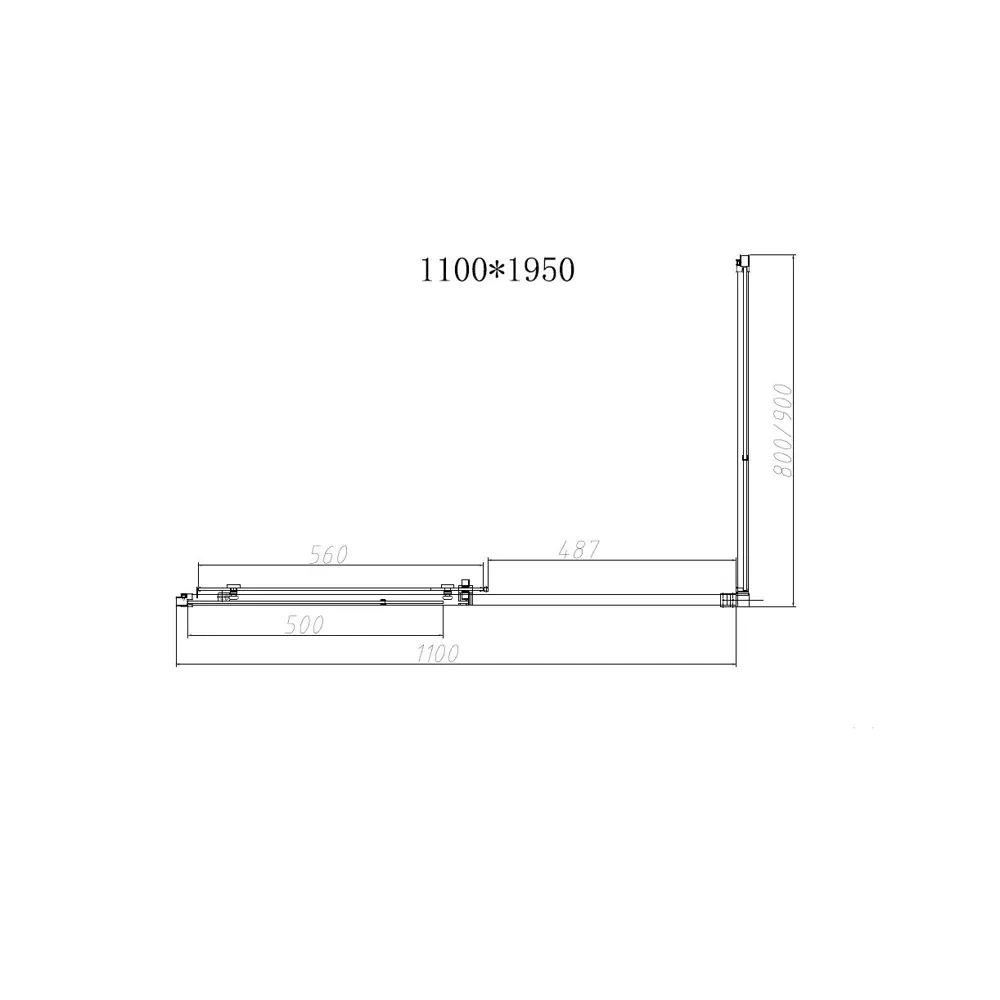 Фото 5 Душевой уголок Vincea Slim-N VSR-4SN9011CLG прямоугольный 110x90см золото профиль эффект стекла прозрачный Фото 5 Душевой уголок Vincea Slim-N VSR-4SN9011CLG прямоугольный 110x90см золото профиль эффект стекла прозрачный