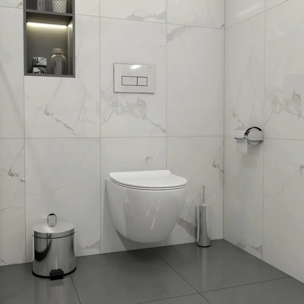 Фото 4 Комплект Teymi F14470: инсталляция Aina 50, клавиша смыва Helmi хром, унитаз Lina Pro Vortex Фото 4 Комплект Teymi F14470: инсталляция Aina 50, клавиша смыва Helmi хром, унитаз Lina Pro Vortex