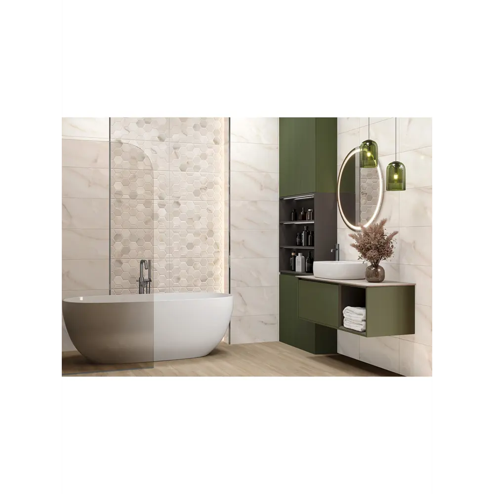 Фото Настенная плитка New trend Milenial WT36MNE18 30x60см цвет бежевый Фото Настенная плитка New trend Milenial WT36MNE18 30x60см цвет бежевый