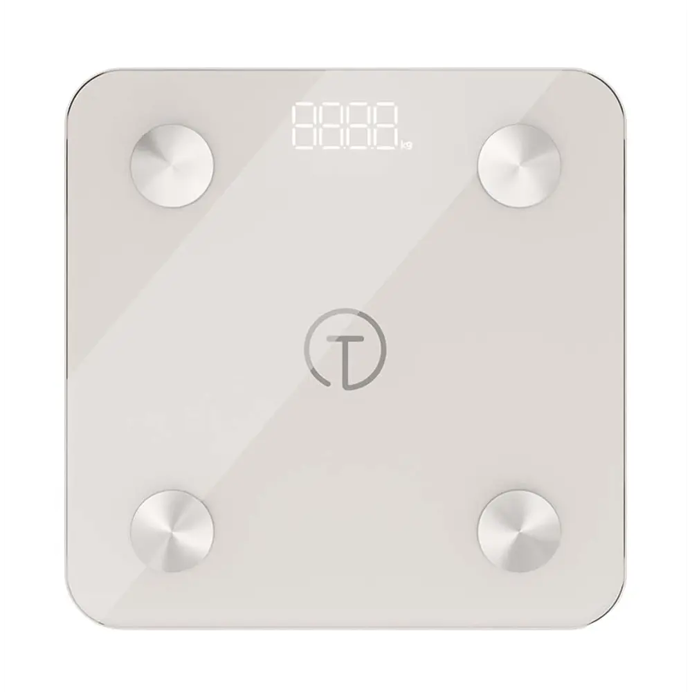 Фото Умные напольные весы Titan Electronics 007 стеклянные до 180 кг цвет белые Фото Умные напольные весы Titan Electronics 007 стеклянные до 180 кг цвет белые