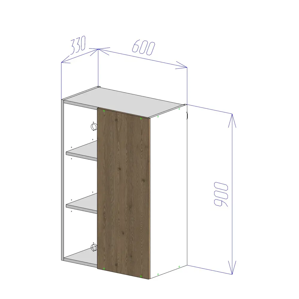 Фото Мебель для кухни 03.02.05.З Fabrikka 60x90x33 см Товар без фасада цвет товар без фасада Фото Мебель для кухни 03.02.05.З Fabrikka 60x90x33 см Товар без фасада цвет товар без фасада