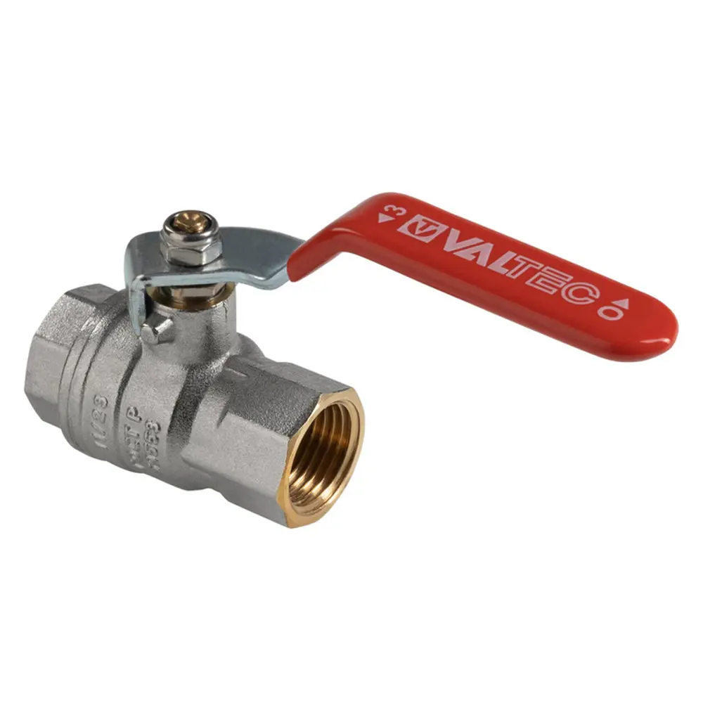 Фото Кран шаровой прямой Valtec 554933 PN40 3/4" ВР латунь ручка рычаг Фото Кран шаровой прямой Valtec 554933 PN40 3/4" ВР латунь ручка рычаг