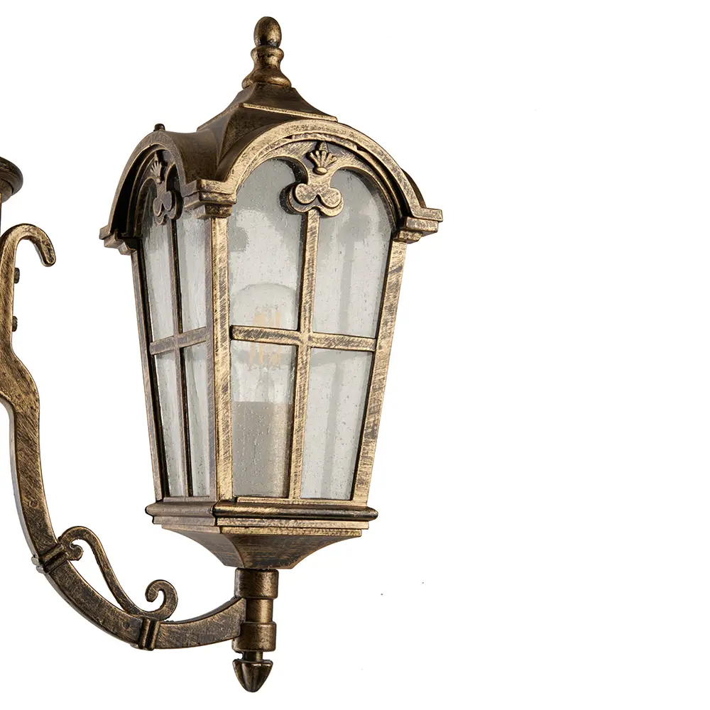 Фото 2 Фонарный столб уличный Feron Pl109 Fe_11301 120 Вт 65 см IP44 цвет золотистый