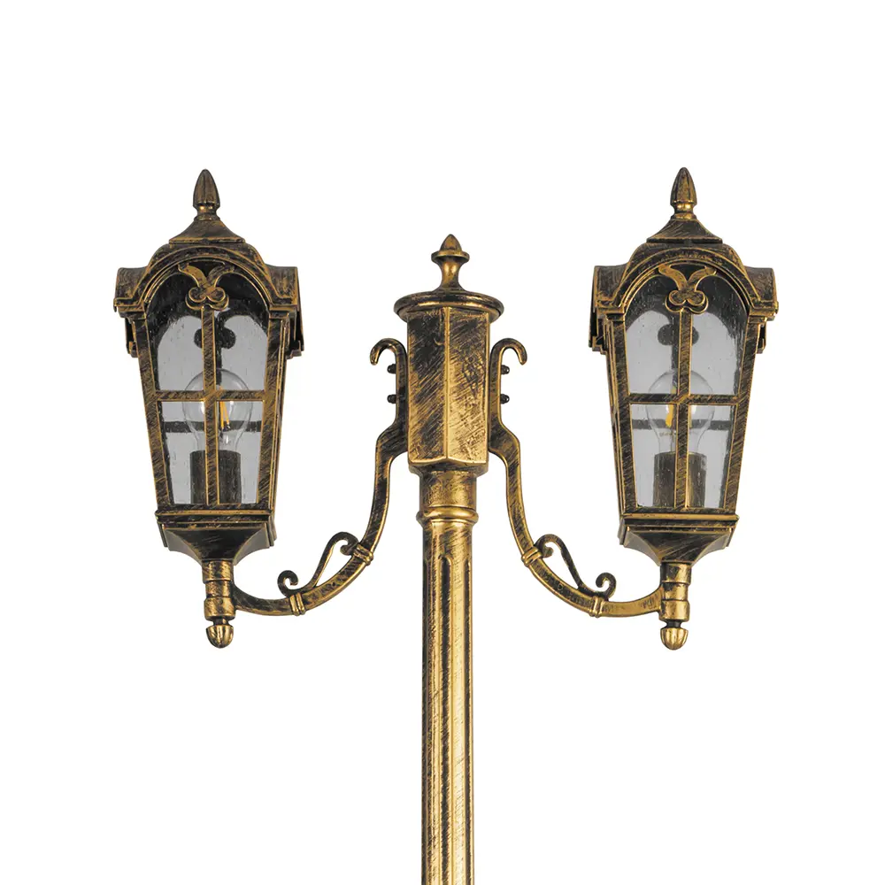 Фото 3 Фонарный столб уличный Feron Pl109 Fe_11301 120 Вт 65 см IP44 цвет золотистый