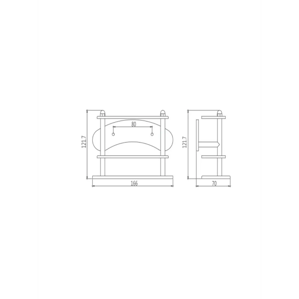Фото 2 Стакан для зубных щеток Haiba HB101 матовое стекло