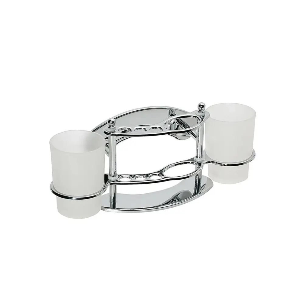 Фото Стакан для зубных щеток Haiba HB101 матовое стекло