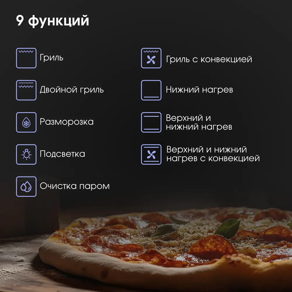 Фото 3 Духовой шкаф Zigmund & shtain E 177 W 59.5х59.5х57.5 см цвет белый Фото 3 Духовой шкаф Zigmund & shtain E 177 W 59.5х59.5х57.5 см цвет белый