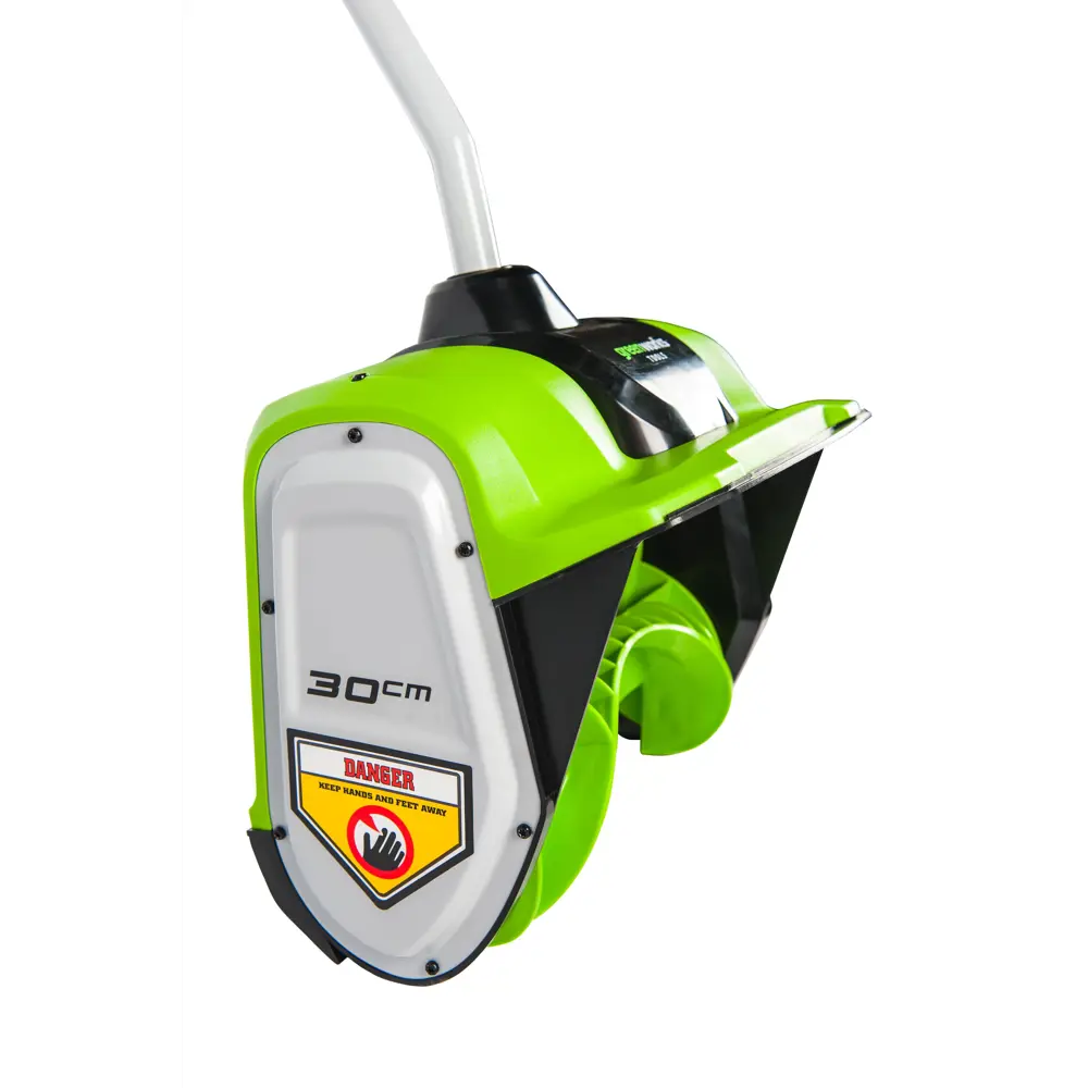 Фото 9 Снегоуборщик аккумуляторный бесщёточный Greenworks 2600807UB 30 см 40 В 1x4 Ач АКБ и ЗУ в комплекте Фото 9 Снегоуборщик аккумуляторный бесщёточный Greenworks 2600807UB 30 см 40 В 1x4 Ач АКБ и ЗУ в комплекте