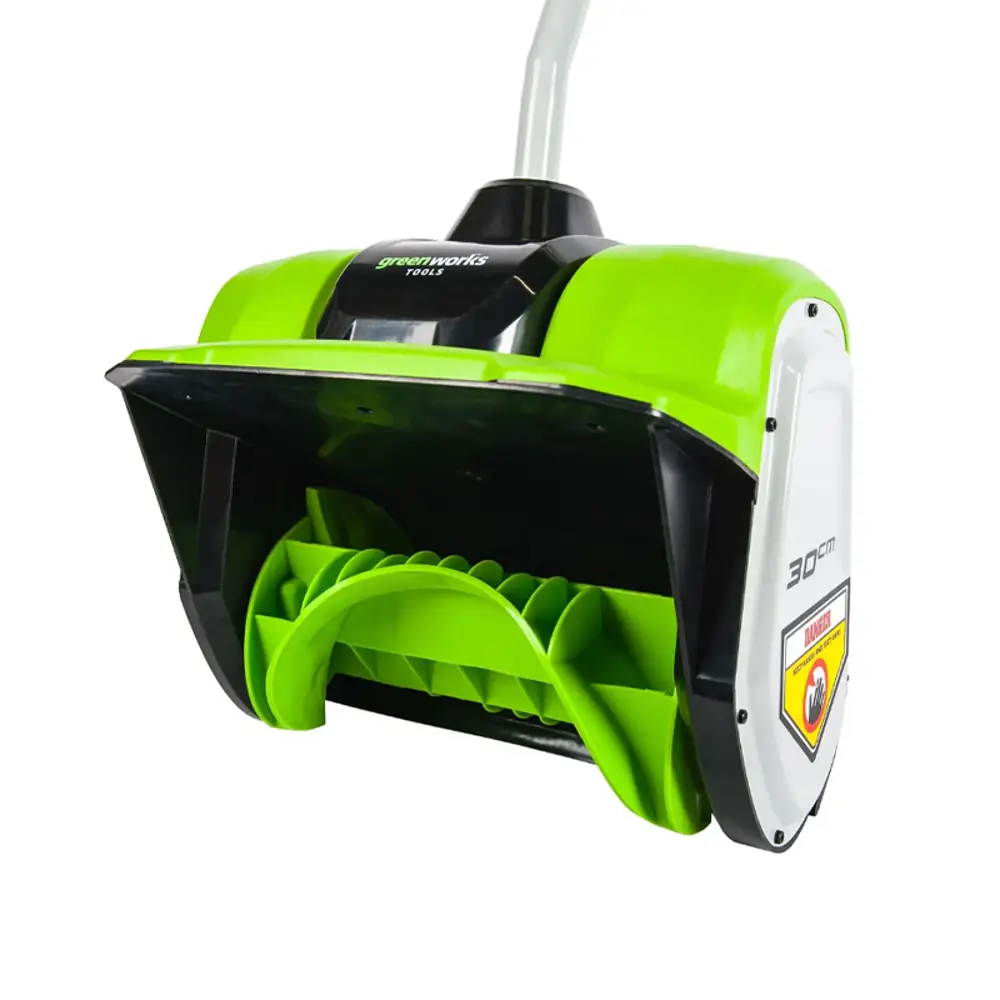 Фото 7 Снегоуборщик аккумуляторный бесщёточный Greenworks 2600807UB 30 см 40 В 1x4 Ач АКБ и ЗУ в комплекте Фото 7 Снегоуборщик аккумуляторный бесщёточный Greenworks 2600807UB 30 см 40 В 1x4 Ач АКБ и ЗУ в комплекте