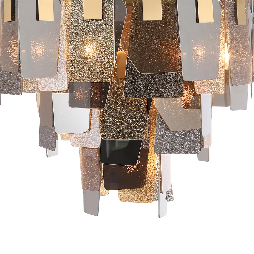 Фото 2 Люстра подвесная Crystal Lux Point sp10 10 ламп 16 м² цвет латунь Фото 2 Люстра подвесная Crystal Lux Point sp10 10 ламп 16 м² цвет латунь