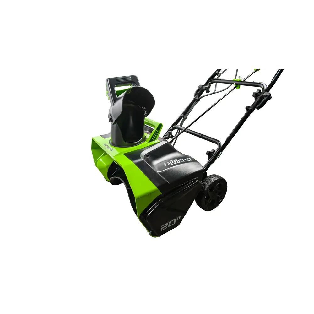 Фото 4 Снегоуборщик аккумуляторный Greenworks GD40ST, 40V, 51 см, бесщеточный, без АКБ и ЗУ Фото 4 Снегоуборщик аккумуляторный Greenworks GD40ST, 40V, 51 см, бесщеточный, без АКБ и ЗУ