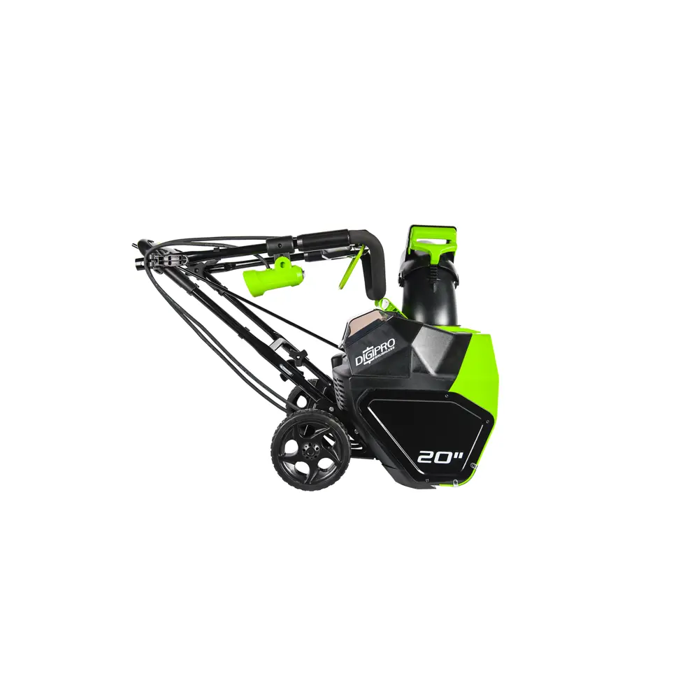 Фото 10 Снегоуборщик аккумуляторный Greenworks GD40ST, 40V, 51 см, бесщеточный, без АКБ и ЗУ Фото 10 Снегоуборщик аккумуляторный Greenworks GD40ST, 40V, 51 см, бесщеточный, без АКБ и ЗУ