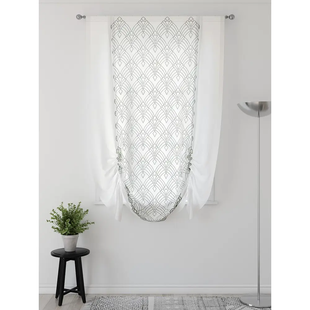 Фото Тюль Comfy way Фартос - 32 CW514032-200 на шторной ленте 200x150 см цвет белый Фото Тюль Comfy way Фартос - 32 CW514032-200 на шторной ленте 200x150 см цвет белый
