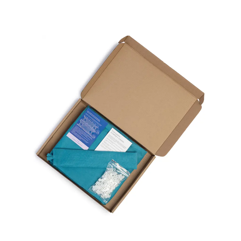 Фото 6 Комплект штор на шторной ленте Юмарт 600x225 см цвет бирюзовый, морская волна Фото 6 Комплект штор на шторной ленте Юмарт 600x225 см цвет бирюзовый, морская волна