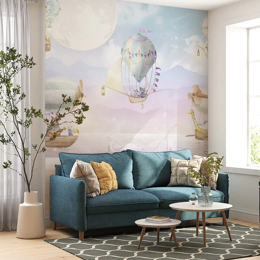 Фото 10 Фотообои флизелиновые Urban style Воздушные шары 200x180 см UST5834 Фото 10 Фотообои флизелиновые Urban style Воздушные шары 200x180 см UST5834