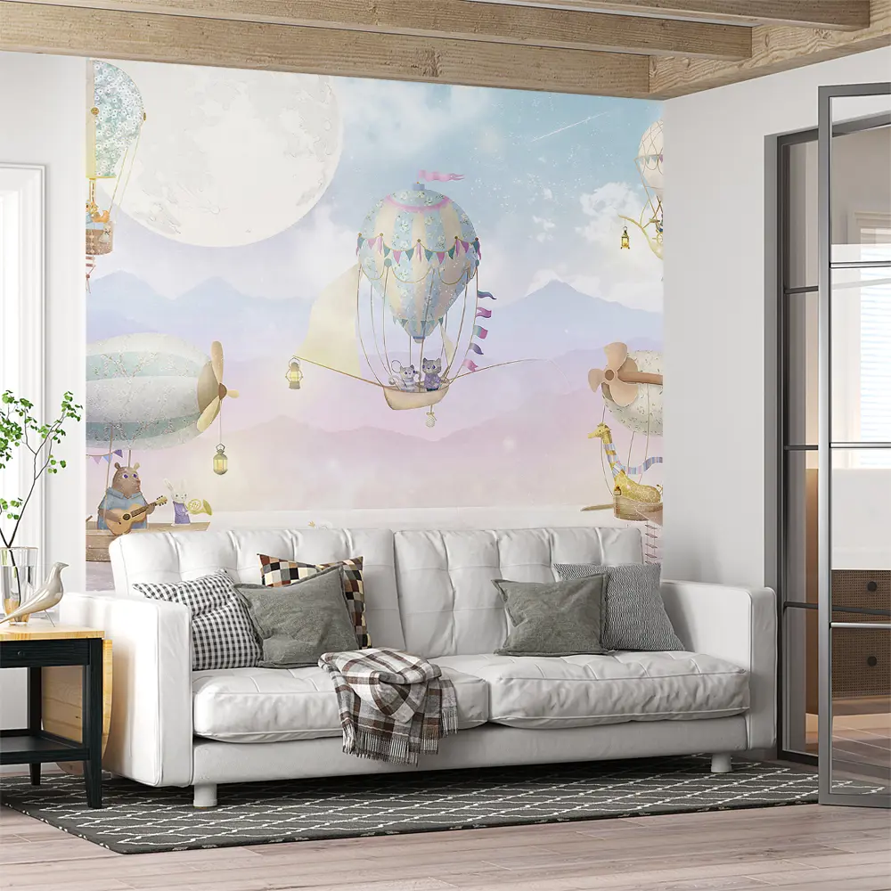 Фото 7 Фотообои флизелиновые Urban style Воздушные шары 200x180 см UST5834 Фото 7 Фотообои флизелиновые Urban style Воздушные шары 200x180 см UST5834