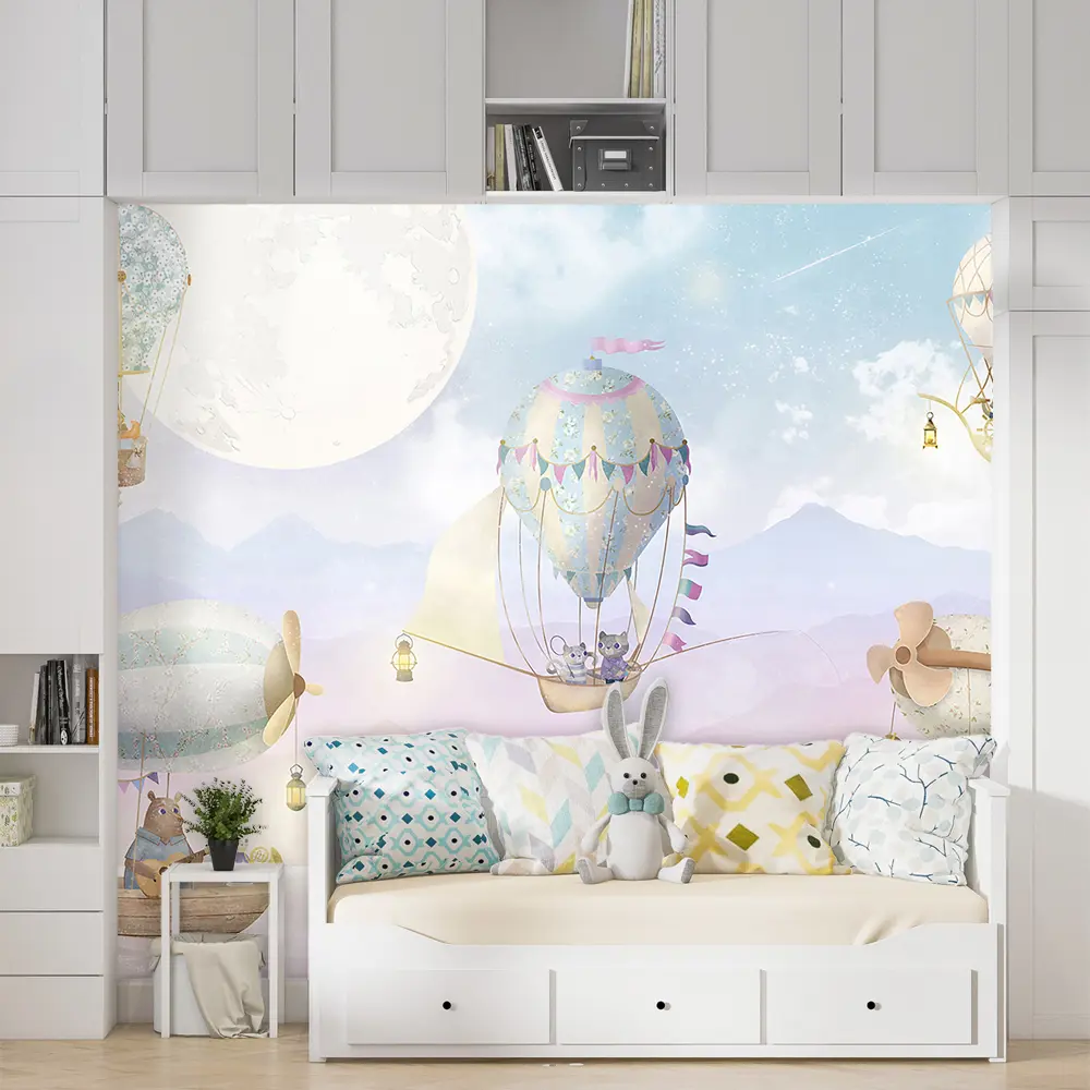 Фото Фотообои флизелиновые Urban style Воздушные шары 200x180 см UST5834 Фото Фотообои флизелиновые Urban style Воздушные шары 200x180 см UST5834