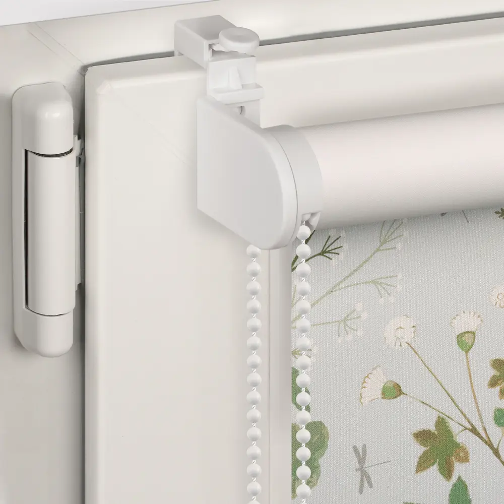 Фото 5 Рулонная штора блэкаут Prakto Зеленый чай9403219059, 75x160см, цвет зеленый