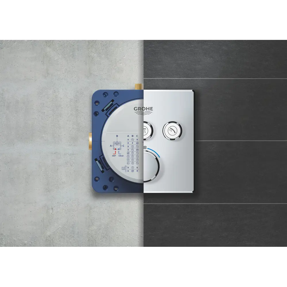 Фото 9 Термостатический смеситель для душа Grohe Grohtherm SmartControl хром 29126000 Фото 9 Термостатический смеситель для душа Grohe Grohtherm SmartControl хром 29126000