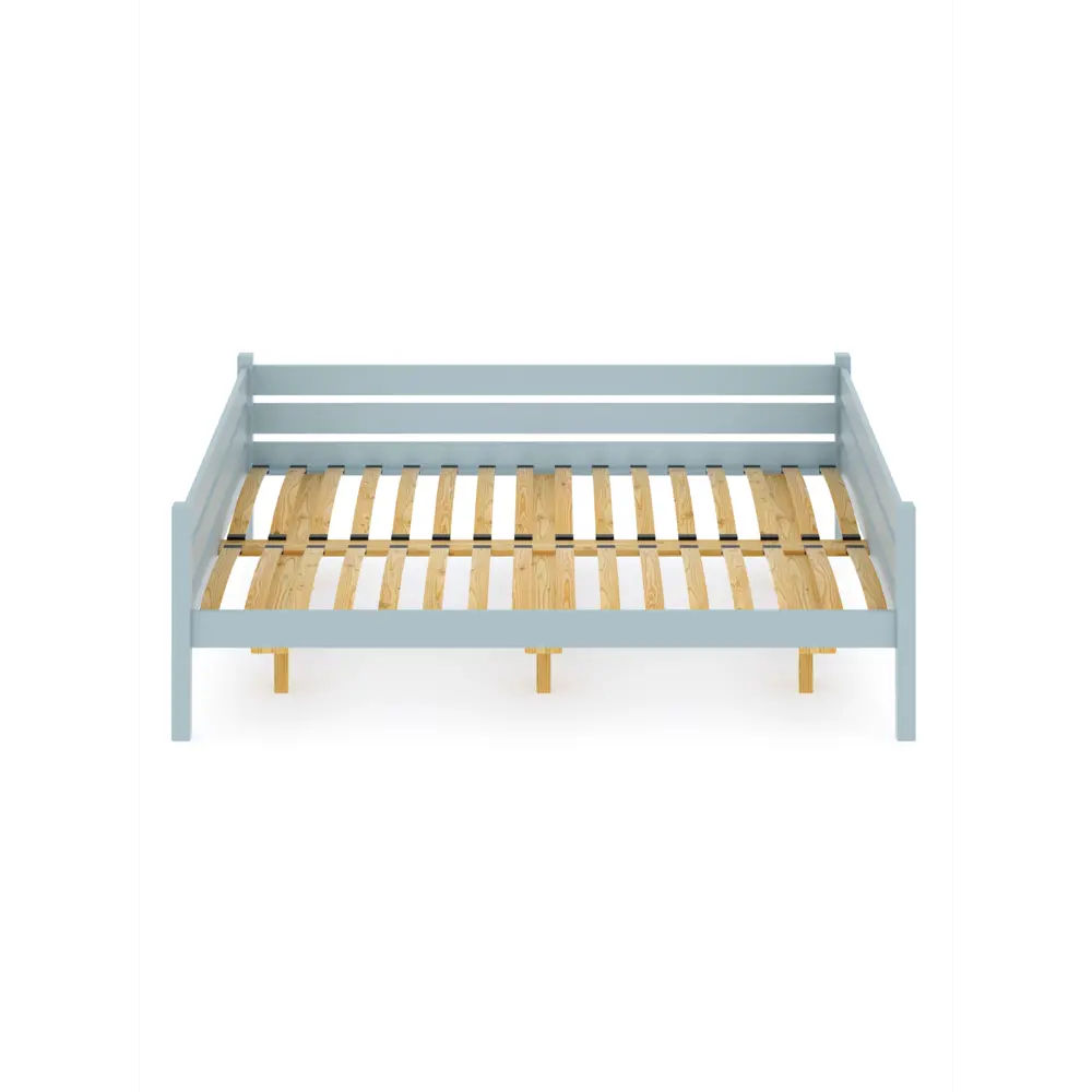Фото Кровать Solarius Tahta160-180gol-orto 170 x 63 x 190 см сосна цвет голубой Фото Кровать Solarius Tahta160-180gol-orto 170 x 63 x 190 см сосна цвет голубой