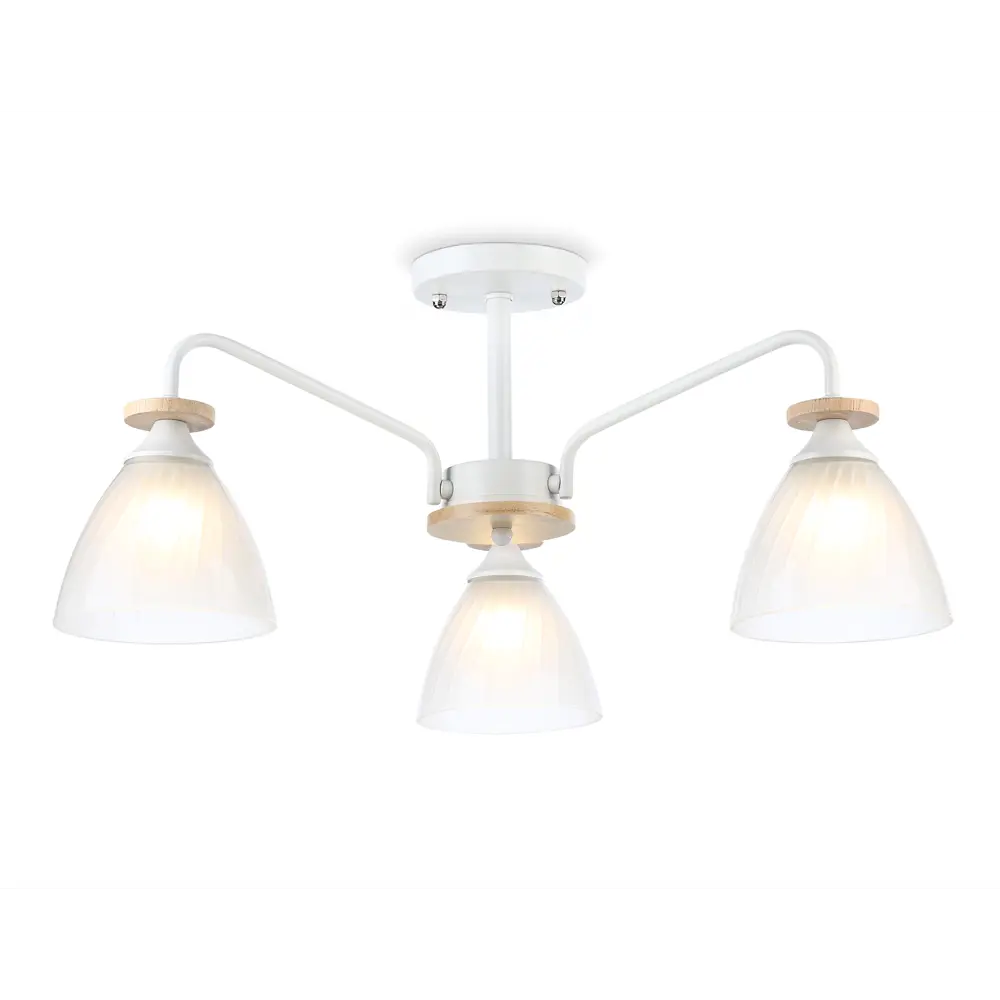 Фото Люстра на штанге Ambrella Light Traditional Ambr_tr9562 3 лампы 10 м² цвет белый Фото Люстра на штанге Ambrella Light Traditional Ambr_tr9562 3 лампы 10 м² цвет белый