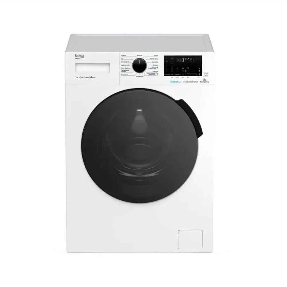 Фото 2 Стиральная машина Beko Wspe 7h616w 59.5x83.9x44.2 см 7.5 кг цвет белый Фото 2 Стиральная машина Beko Wspe 7h616w 59.5x83.9x44.2 см 7.5 кг цвет белый