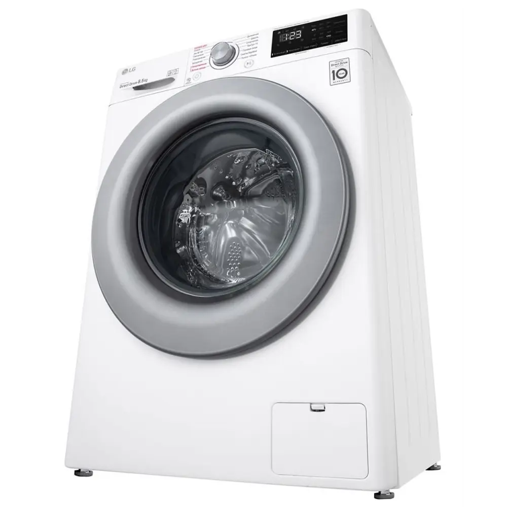 Фото 9 Стиральная машина Lg F2v3gs4w 60x85x47 см 8.5 кг цвет белый Фото 9 Стиральная машина Lg F2v3gs4w 60x85x47 см 8.5 кг цвет белый