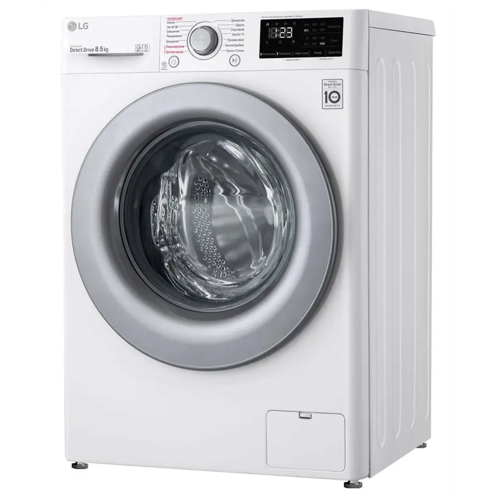 Фото 8 Стиральная машина Lg F2v3gs4w 60x85x47 см 8.5 кг цвет белый Фото 8 Стиральная машина Lg F2v3gs4w 60x85x47 см 8.5 кг цвет белый