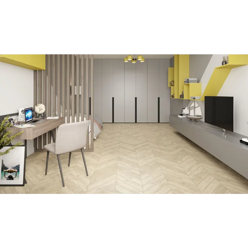 Фото 2 SPC плитка Alpine Floor Chevron Alpine Сонома 43 класс толщина 5 мм 1.676 м², цена за упаковку Фото 2 SPC плитка Alpine Floor Chevron Alpine Сонома 43 класс толщина 5 мм 1.676 м², цена за упаковку