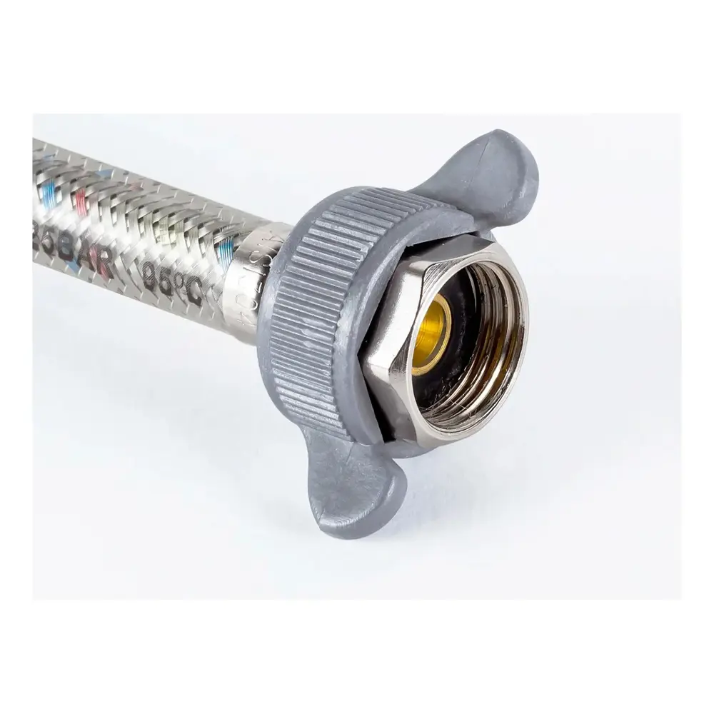 Фото 2 Шланг для стиральной машины наливной Profactor Luxe 1/2" ВР 0.4 м Фото 2 Шланг для стиральной машины наливной Profactor Luxe 1/2" ВР 0.4 м
