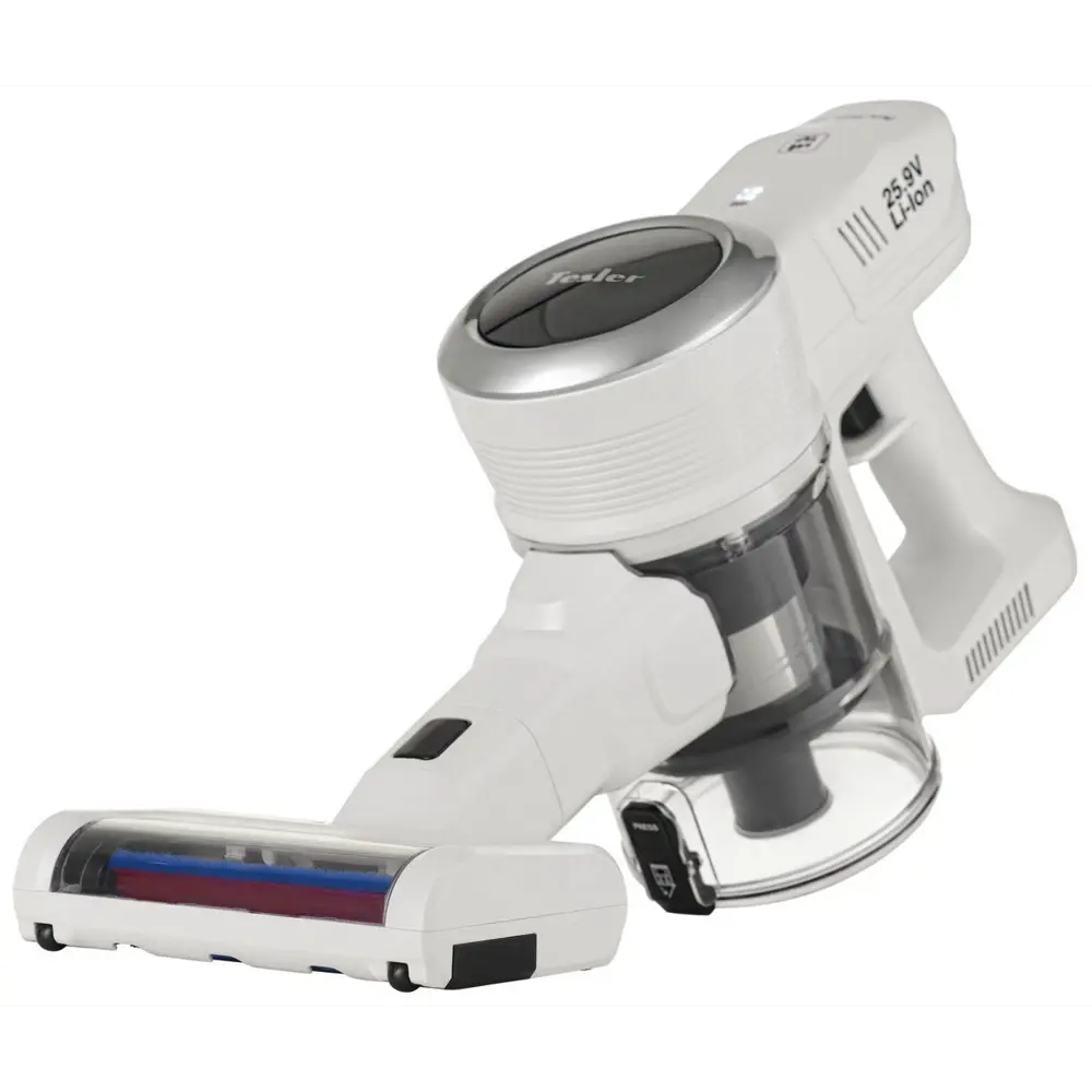 Фото 2 Пылесос вертикальный Tesler Pure storm 5000 0.6 л 235 Вт цвет белый черный Фото 2 Пылесос вертикальный Tesler Pure storm 5000 0.6 л 235 Вт цвет белый черный