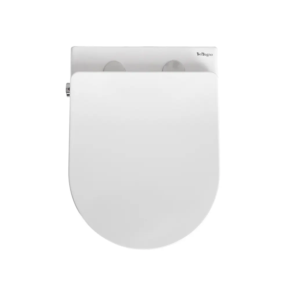 Фото 10 Унитаз подвесной Belbagno BB3105CHR-BS/SC безободковый с сиденьем микролифт Фото 10 Унитаз подвесной Belbagno BB3105CHR-BS/SC безободковый с сиденьем микролифт