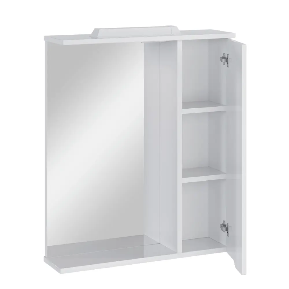 Фото 4 Зеркальный шкафчик в ванную Ruvann Luva 60