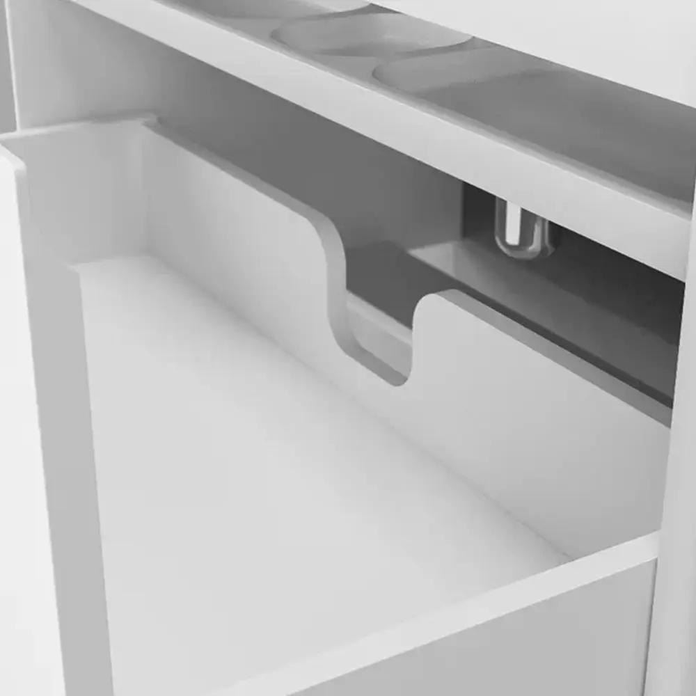 Фото 5 Тумба под раковину подвесная Velvex tp-KLA-COM-60-1Y-com 58.9см цвет белый, с раковиной Фото 5 Тумба под раковину подвесная Velvex tp-KLA-COM-60-1Y-com 58.9см цвет белый, с раковиной