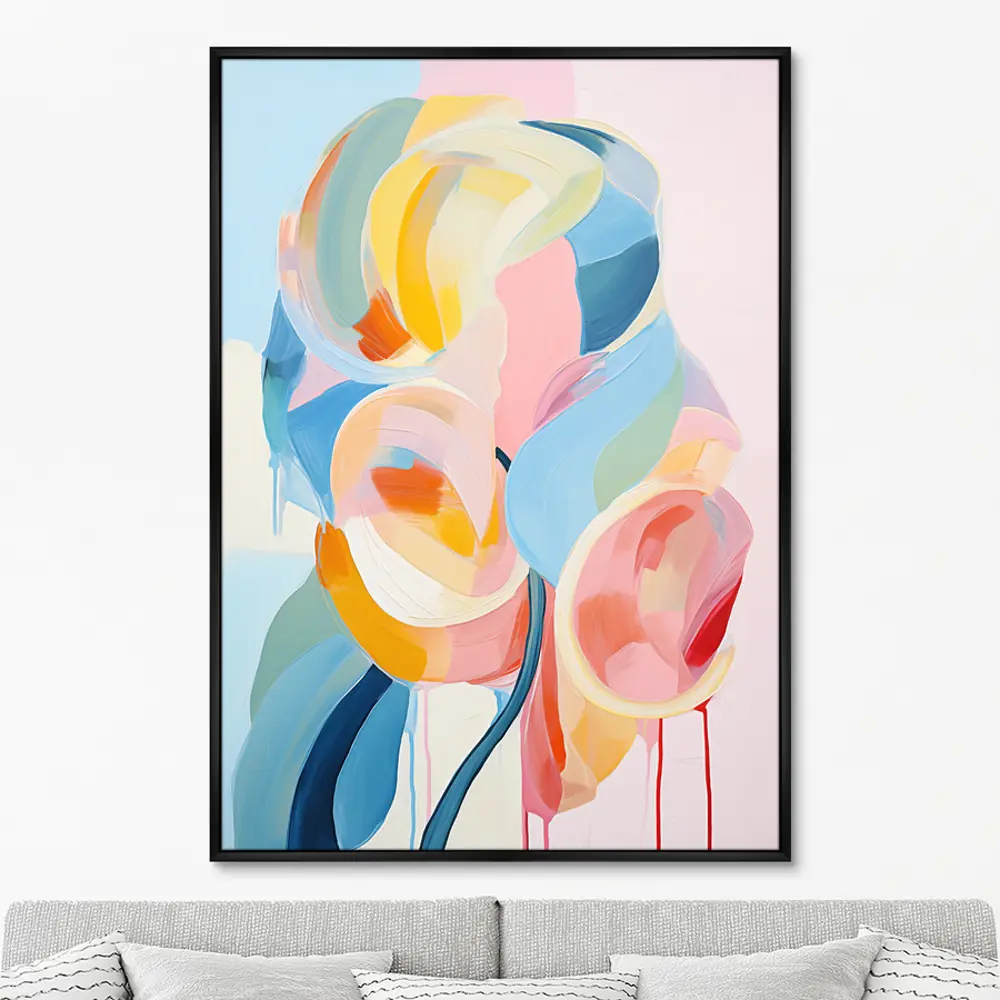 Фото Картина Artnomore Flower lollipops No 2 2024г. AR-777000068 75x105 см Фото Картина Artnomore Flower lollipops No 2 2024г. AR-777000068 75x105 см