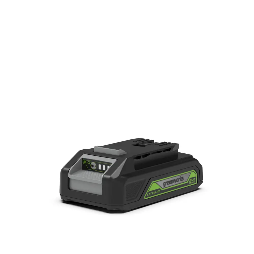 Фото 2 Дрель-шуруповерт аккумуляторная ударная бесщеточная Greenworks GD24DD60K2 3704107UA, 24 В Li-Ion 1x2 Ач Фото 2 Дрель-шуруповерт аккумуляторная ударная бесщеточная Greenworks GD24DD60K2 3704107UA, 24 В Li-Ion 1x2 Ач